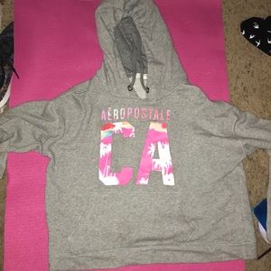 Crop-Top Aeropostale Hoodie